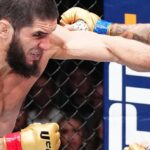 Islam Makhachev vence Dustin Poirier no UFC 302. Foto: Reprodução/Instagram
