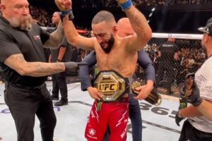 Belal Muhammad é o novo campeão do UFC. Foto Reprodução Instagram UFC