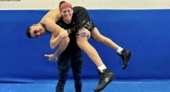 Kayla Harrison relembra ‘aula’ de judô com Poatan e enaltece talento do brasileiro na modalidade