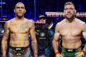 Alex Poatan x Dricus du Plessis pode acontecer no UFC. Foto: Montagem/SUPER-LUTAS