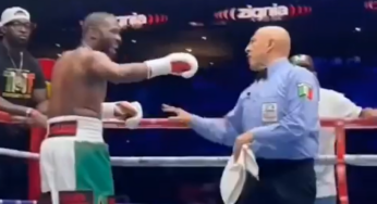 VÍDEO: Floyd Mayweather perde a cabeça e expulsa árbitro em nova polêmica no boxe