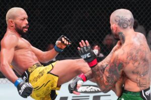 Deiveson Figueiredo vence Marlon Vera no UFC Abu Dhabi. Foto: Twitter/UFC Europe