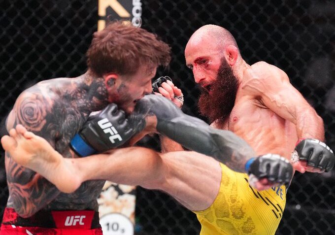 Guram Kutateladze Jordan Vucenic UFC Abu Dhabi Twitter UFC News