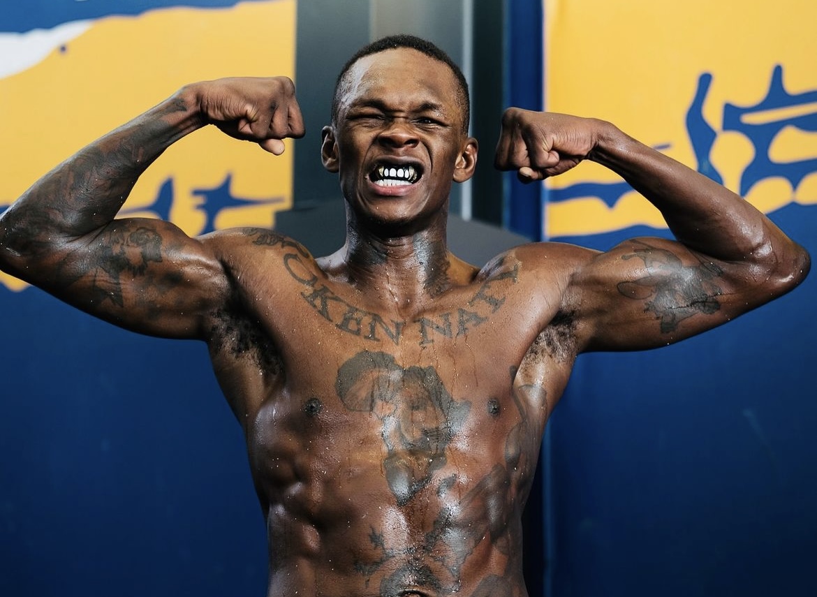 Israel Adesanya é ex-campeão do UFC. Foto: Reprodução/Instagram