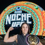 Alexa Grasso defende cinturão no UFC 306. Foto: Reprodução/Instagram/UFC Brasil