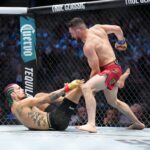 Assista os melhores momentos da luta entre Merab Dvalishvili e Sean O'Malley no UFC 306. Foto: Reprodução: X/UFC Europe