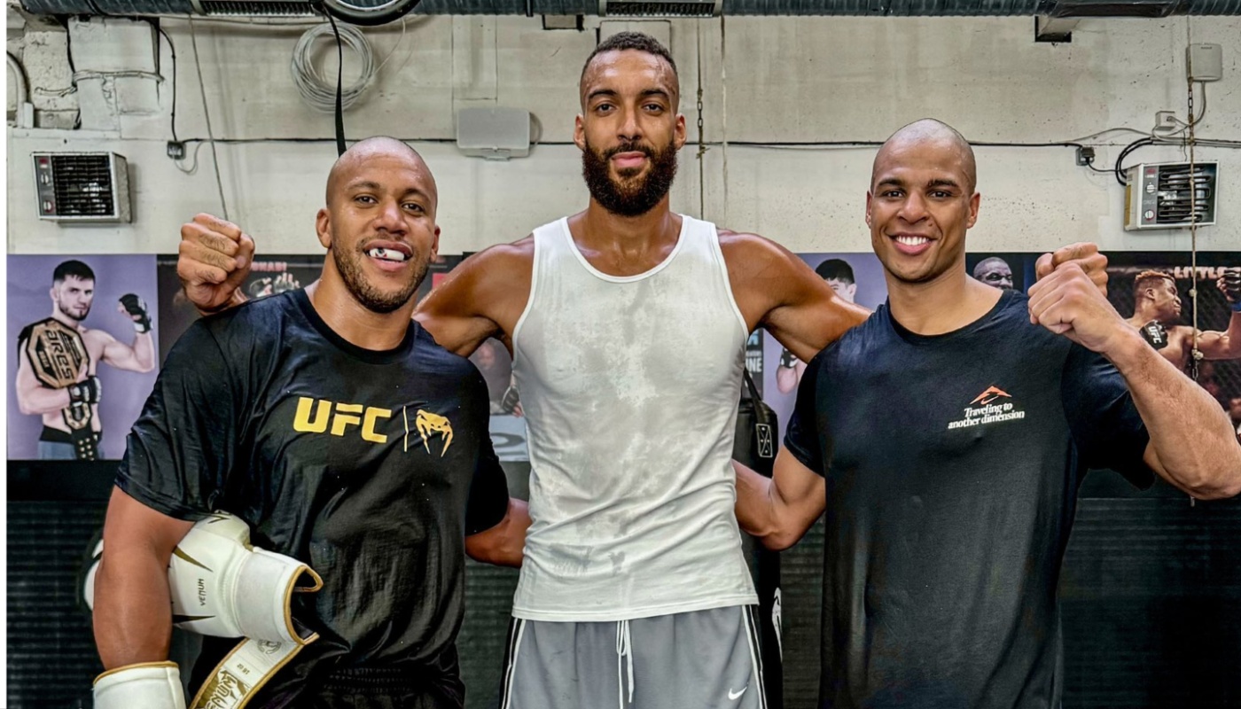 Ciryl Gane treina com astro da NBA para enfrentar ‘gigante’ no UFC 308. Foto: Reprodução/Instagram