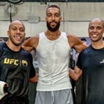 Ciryl Gane treina com astro da NBA para enfrentar ‘gigante’ no UFC 308. Foto: Reprodução/Instagram