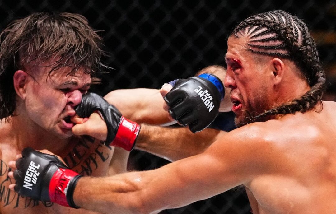 Diego Lopes vence Brian Ortega no UFC 306. Foto: Reprodução/Instagram/UFC