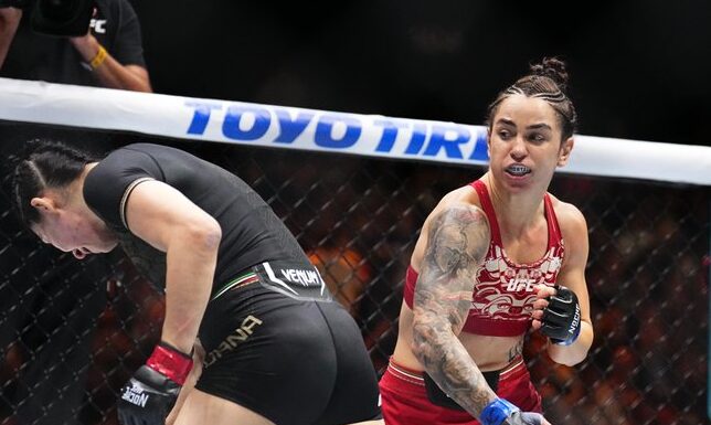 Norma Dumont vence Irene Aldana no UFC 306. Foto: Reprodução/UFC News