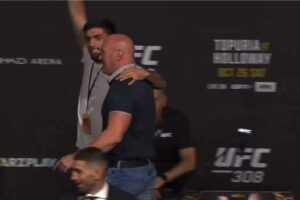 Dana White lutador coletiva UFC