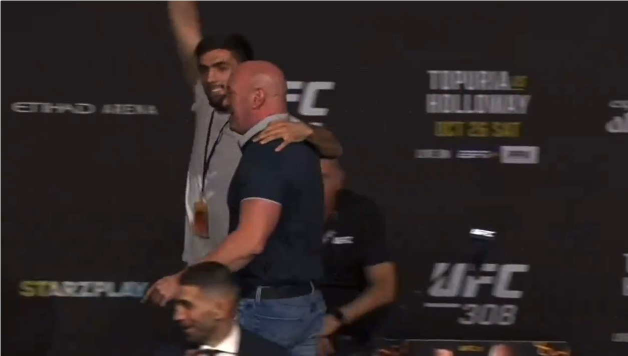 Dana White lutador coletiva UFC