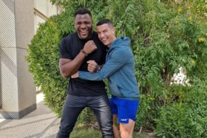 Francis Ngannou Cristiano Ronaldo