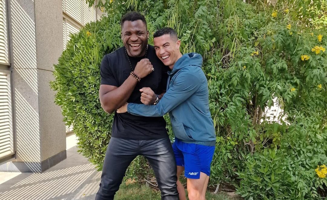 Francis Ngannou Cristiano Ronaldo