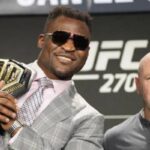 Dana White posa ao lado de Francis Ngannou. Foto: Reprodução/@francis_ngannou