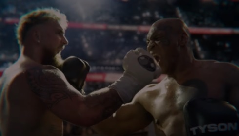 Jake Paul e Mike Tyson em novo trailer da Netflix. Foto: Reprodução/YouTube/Netflix