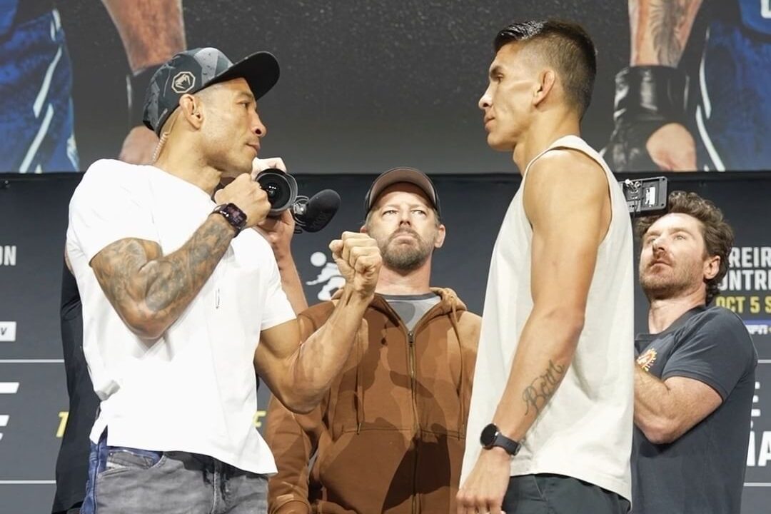 José Aldo x Mario Bautista - UFC 307. Foto: Reprodução/Instagram/UFC Brasil