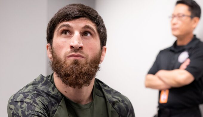 Magomed Ankalaev antes de luta no UFC. Foto: Reprodução/ Instagram/UFCBrasil