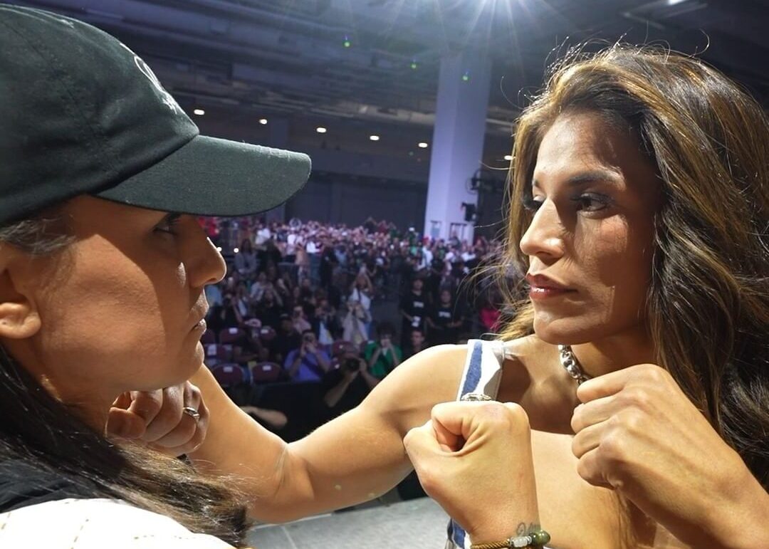 Raquel Pennington x Julianna Peña - UFC 307. Foto: Reprodução/Instagram/UFC Brasil