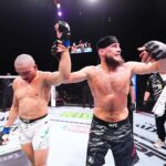 Rinat derrotou o estreante Carlos Leal / Reprodução UFC