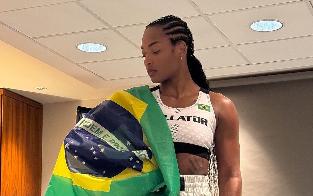 Daiane Silva é invicta na carreira com 3 vitorias em 3 lutas. foto: Instagram / 2leidydai_