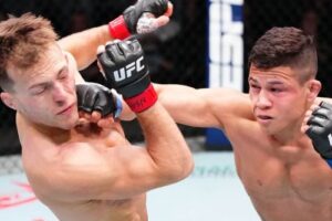 Jean Matsumoto venceu Brad Katona no UFC Vegas 99 / Reprodução UFC