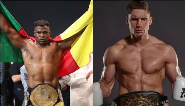 Ngannou gostou da ideia de enfrentar Rico Verhoeven / Montagem Reprodução