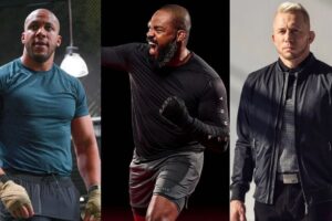 George St-Pierre, Jon Jones e Ciryl Gane estrelam série na Netflix 'The Cage' / Divulgação