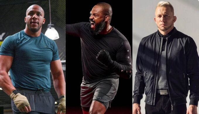 George St-Pierre, Jon Jones e Ciryl Gane estrelam série na Netflix 'The Cage' / Divulgação