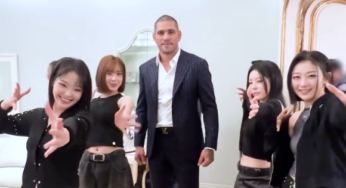 VÍDEO: Passinho pra frente, passinho pra trás! Alex Poatan dança com grupo feminino de K-pop