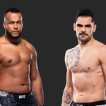 Rodrigo Nascimento e Caio Machado não fazem mais parte do UFC. Foto: Montagem SUPER LUTAS