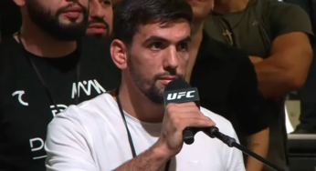 Lutador que interrompeu coletiva para pedir vaga à Dana White é escalado para enfrentar brasileiro