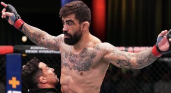 Avassalador, Elizeu Capoeira ‘atropela’ estreante no UFC Las Vegas 100 e encerra ‘seca’ brasileira