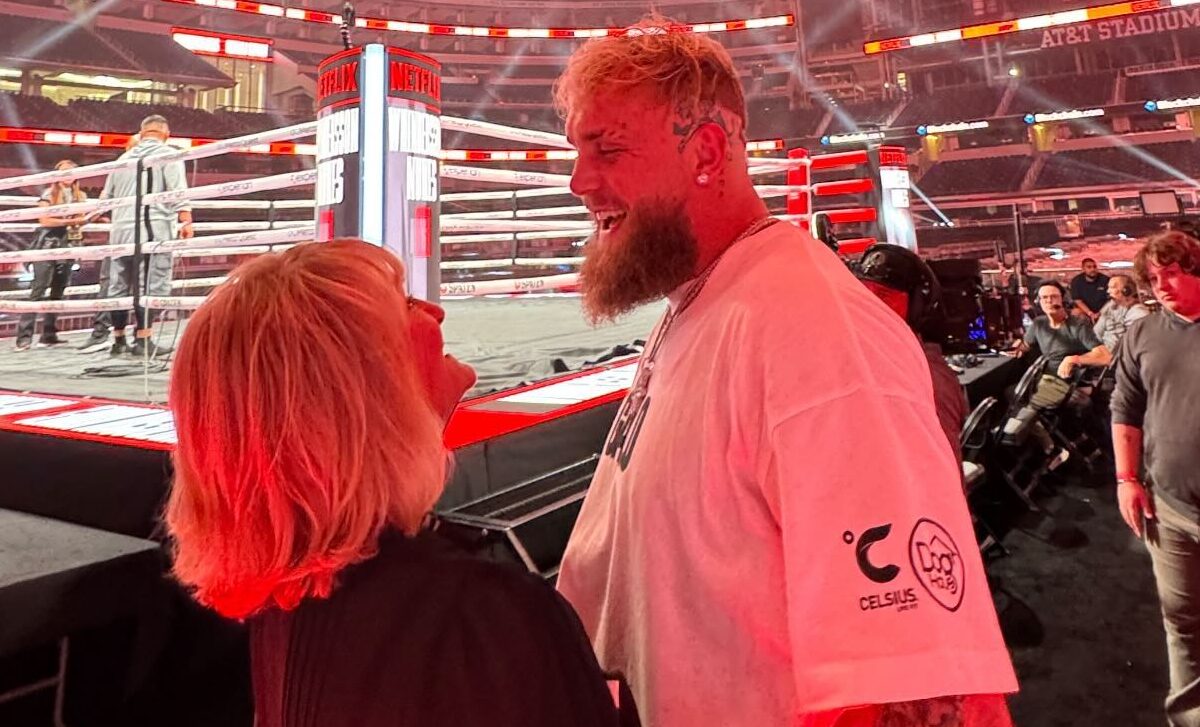 Mãe de Jake Paul ameaça Mike Tyson após tapa em pesagem no boxe. Foto: Reprodução/Instagram/pam_stepnick