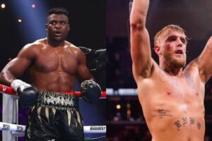 Ngannou e Jake Paul já se aventuraram no boxe. Foto: (montagem/SUPER LUTAS)