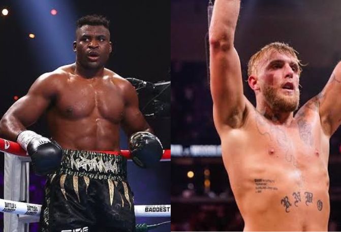 Ngannou e Jake Paul já se aventuraram no boxe. Foto: (montagem/SUPER LUTAS)