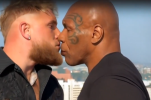 Jake Paul fez montagens beijando Mike Tyson com o uso de IA / Reprodução Instagram