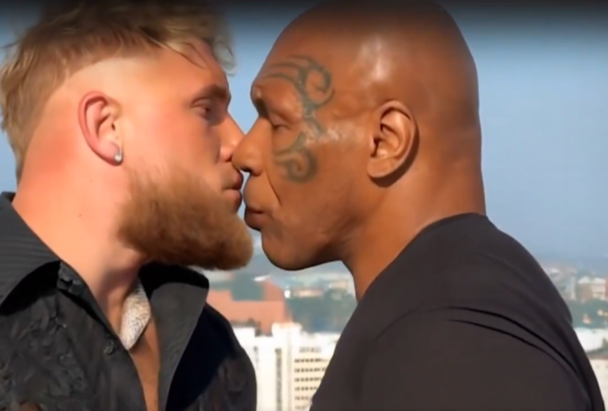 Jake Paul fez montagens beijando Mike Tyson com o uso de IA / Reprodução Instagram