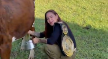 A Kayla tá diferente! Cris Cyborg provoca rival em vídeo hilário; assista