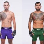 Brendan Allen e Anthony Hernandez vão se enfrentar em revanche / Reprodução UFC