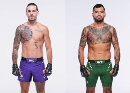 Brendan Allen e Anthony Hernandez vão se enfrentar em revanche / Reprodução UFC